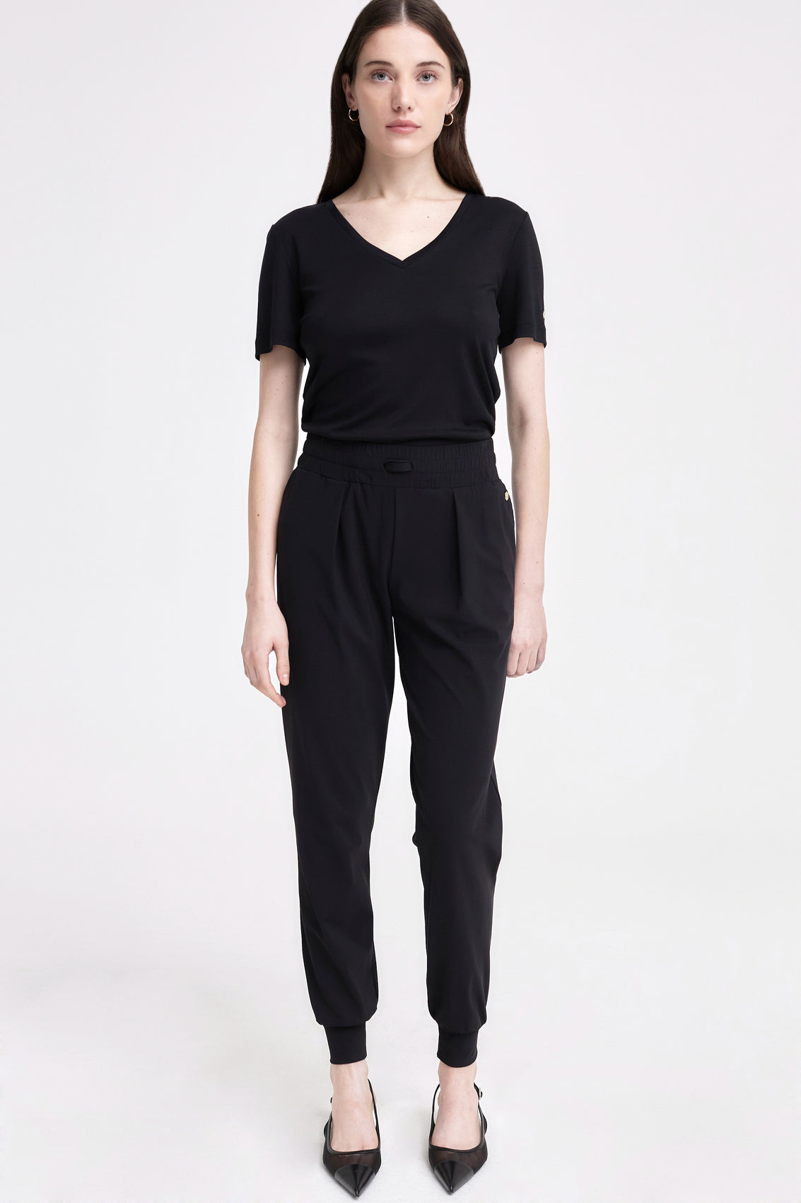 LUXE LÉGER Track Pants schwarz