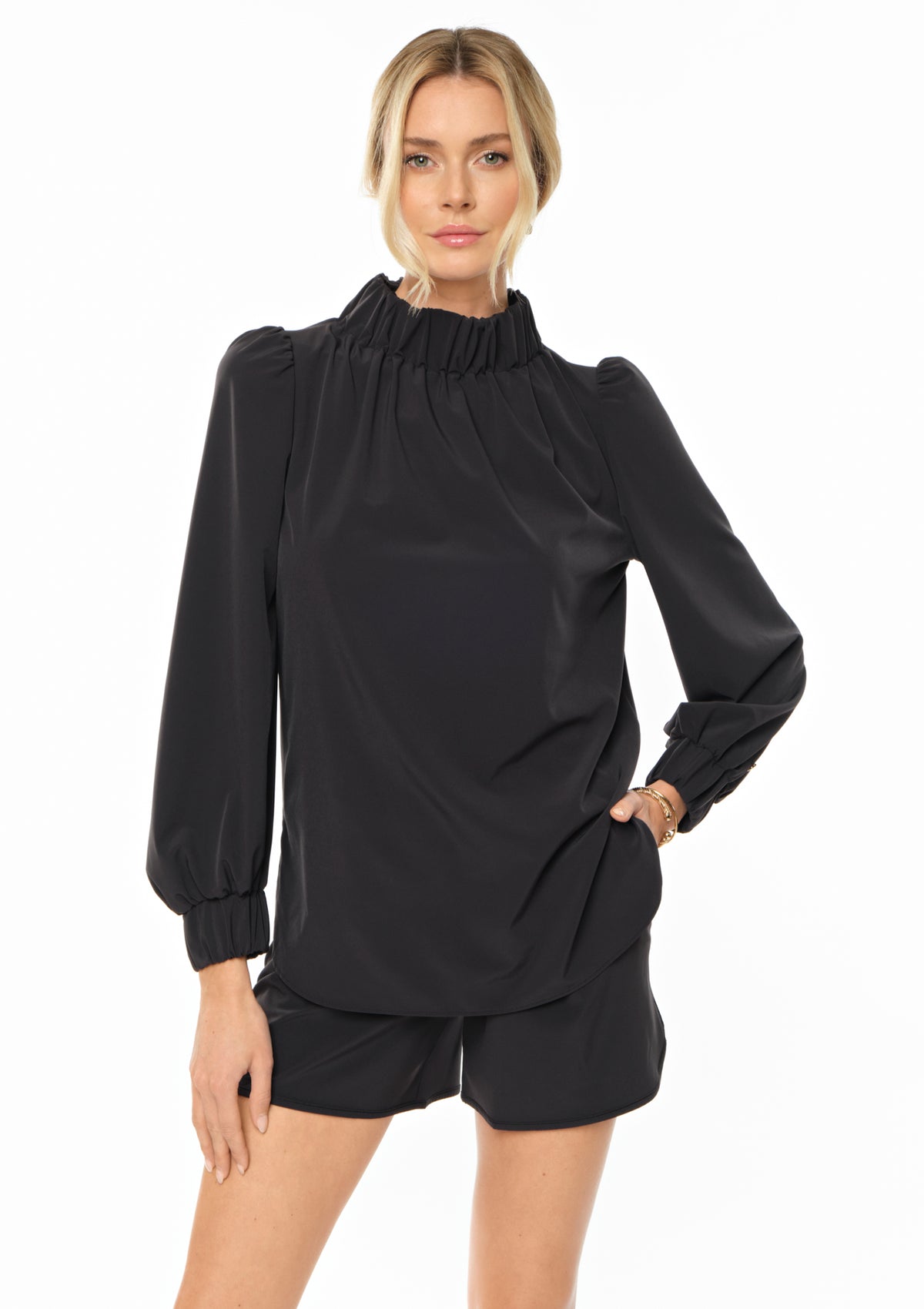 FIDEL Voile Blouse nimbus