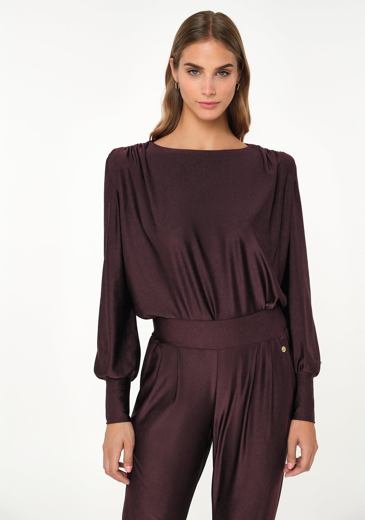 PECUNIA Blouse tawny port