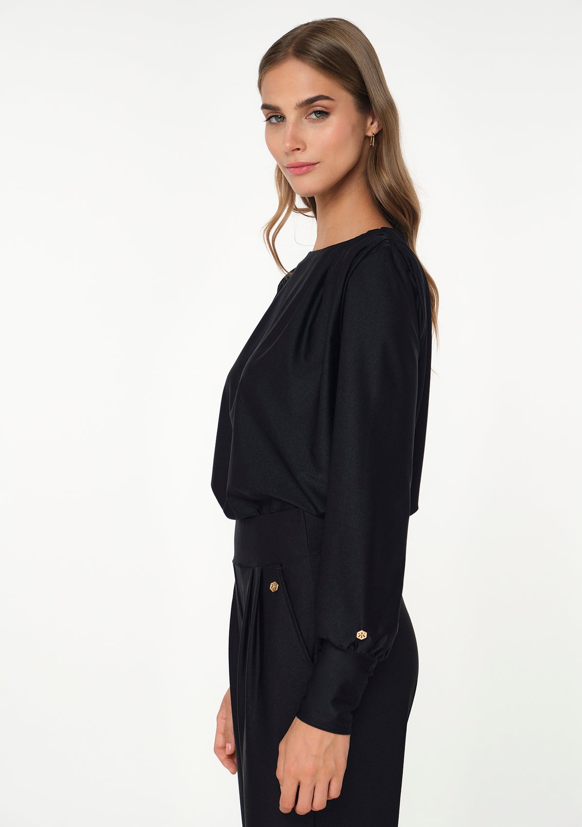 PECUNIA Blouse black