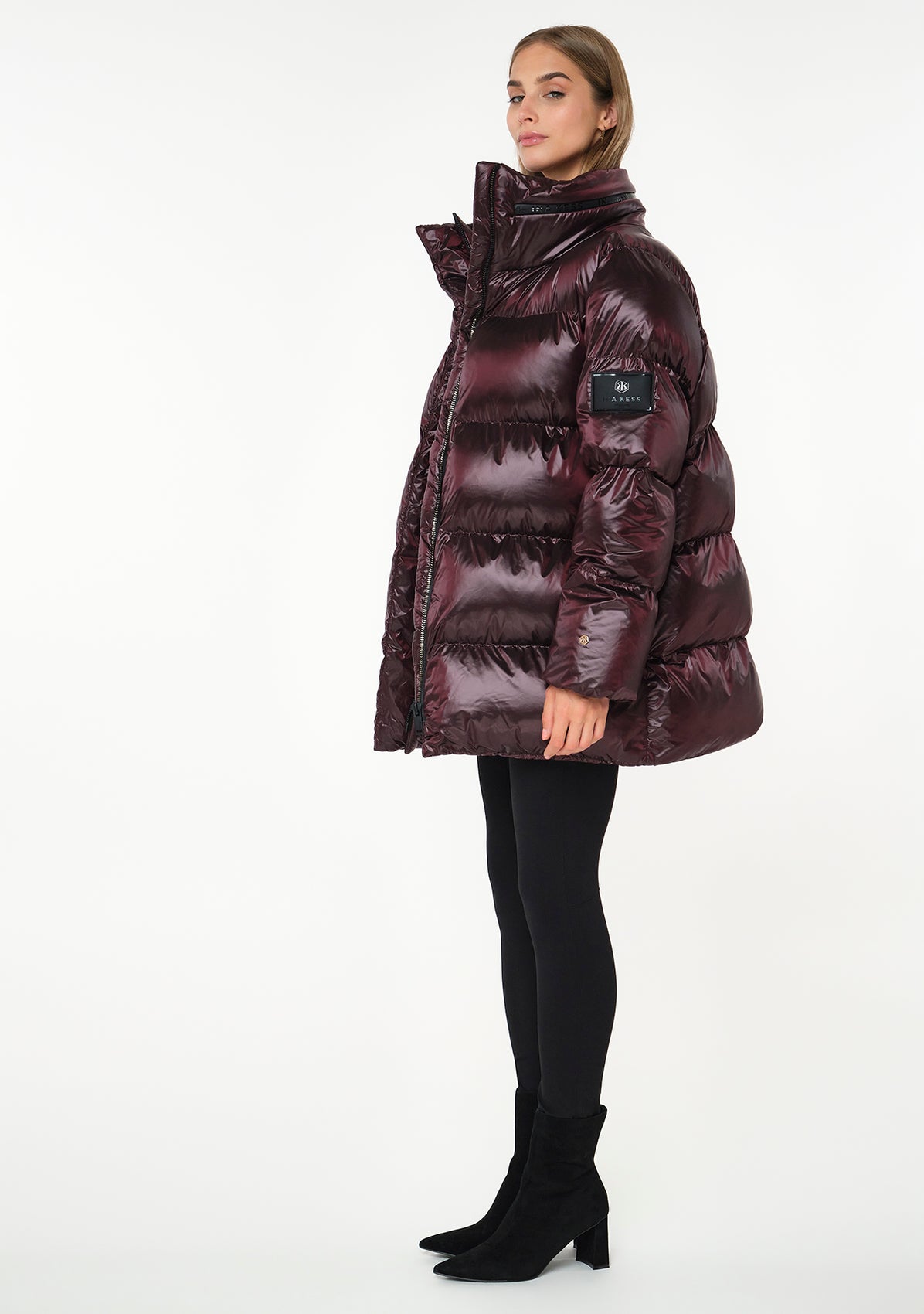 SQN Puffer Jacket tawny port