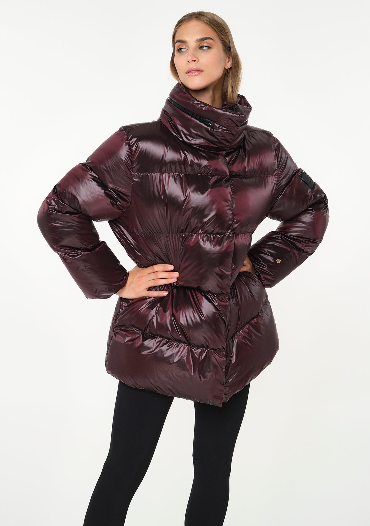 SQN Puffer Jacket tawny port