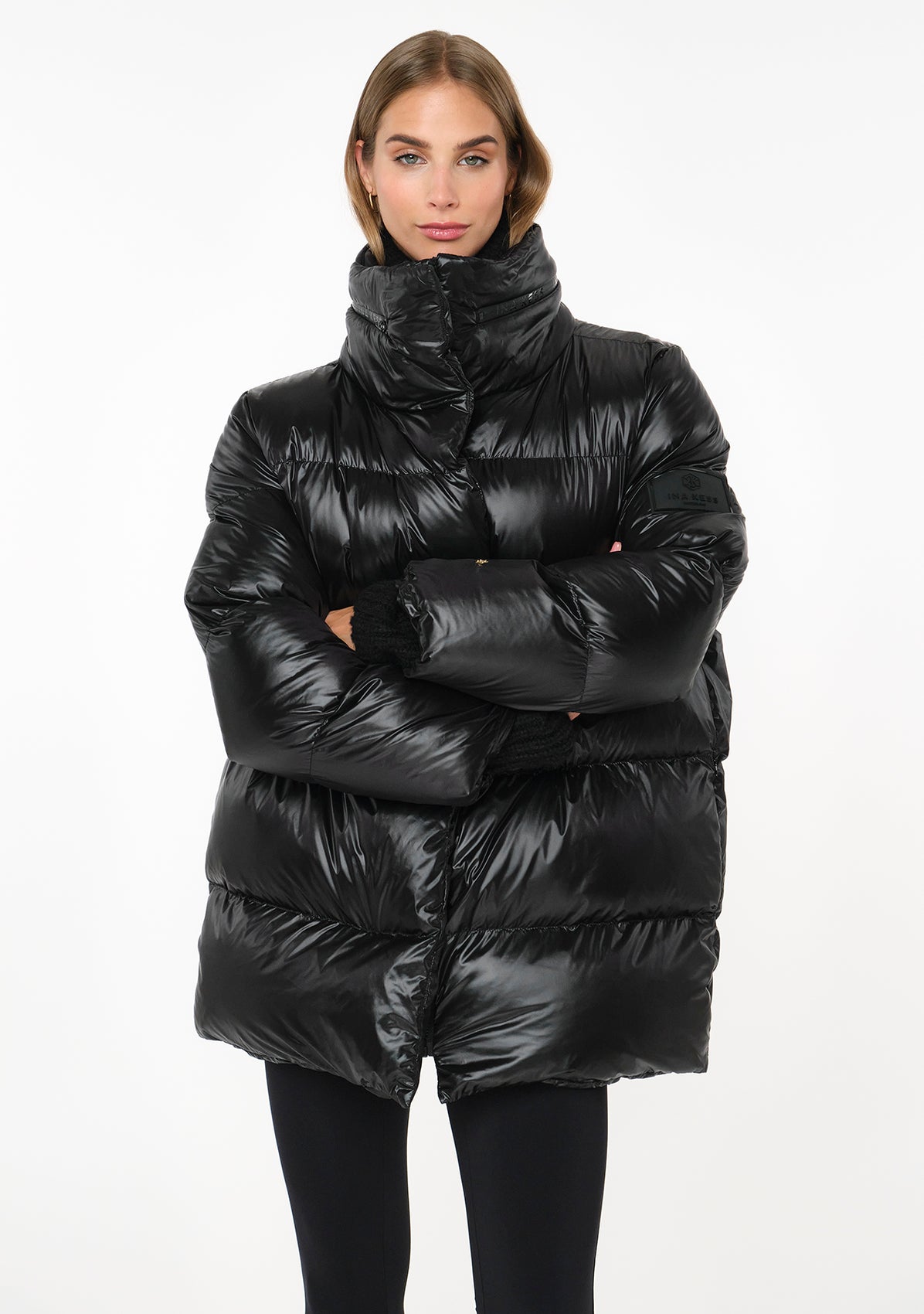 SQN Puffer Jacket black