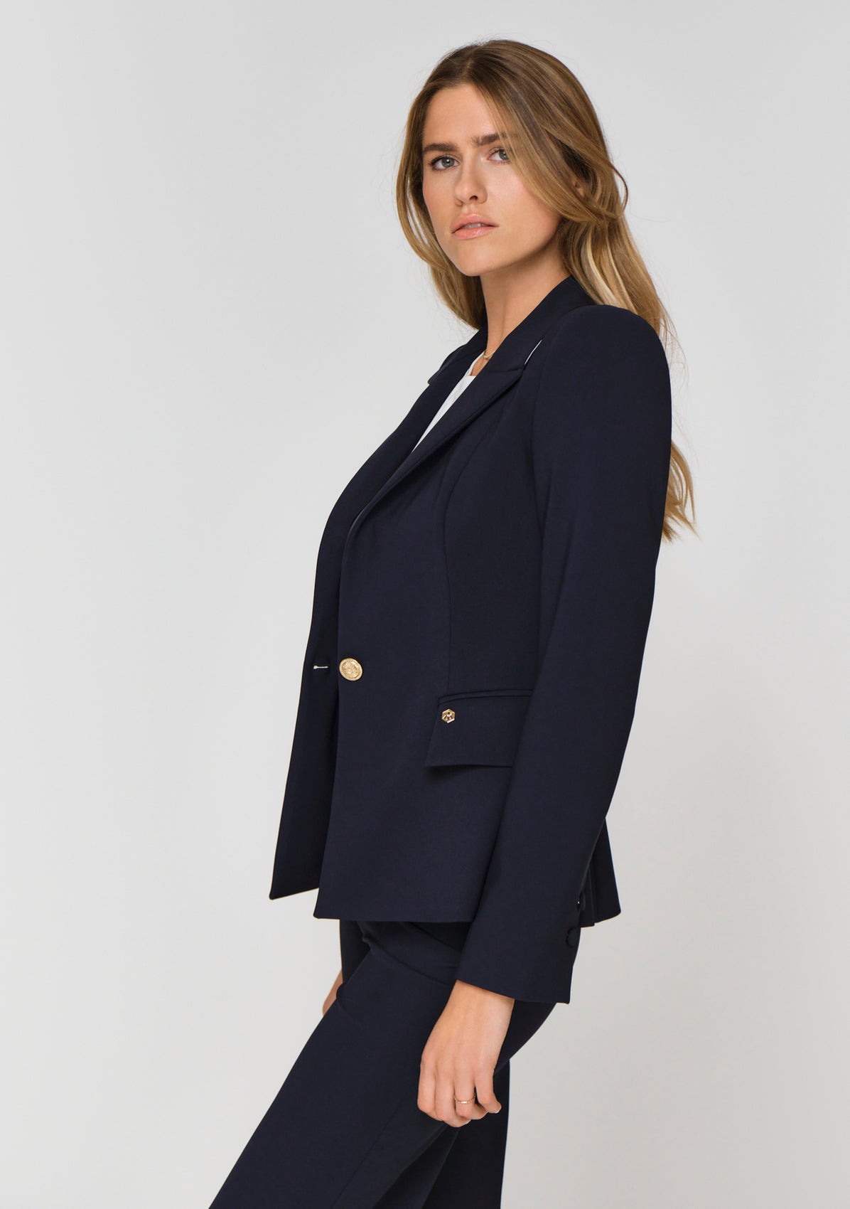 TSUKASA Blazer deep navy