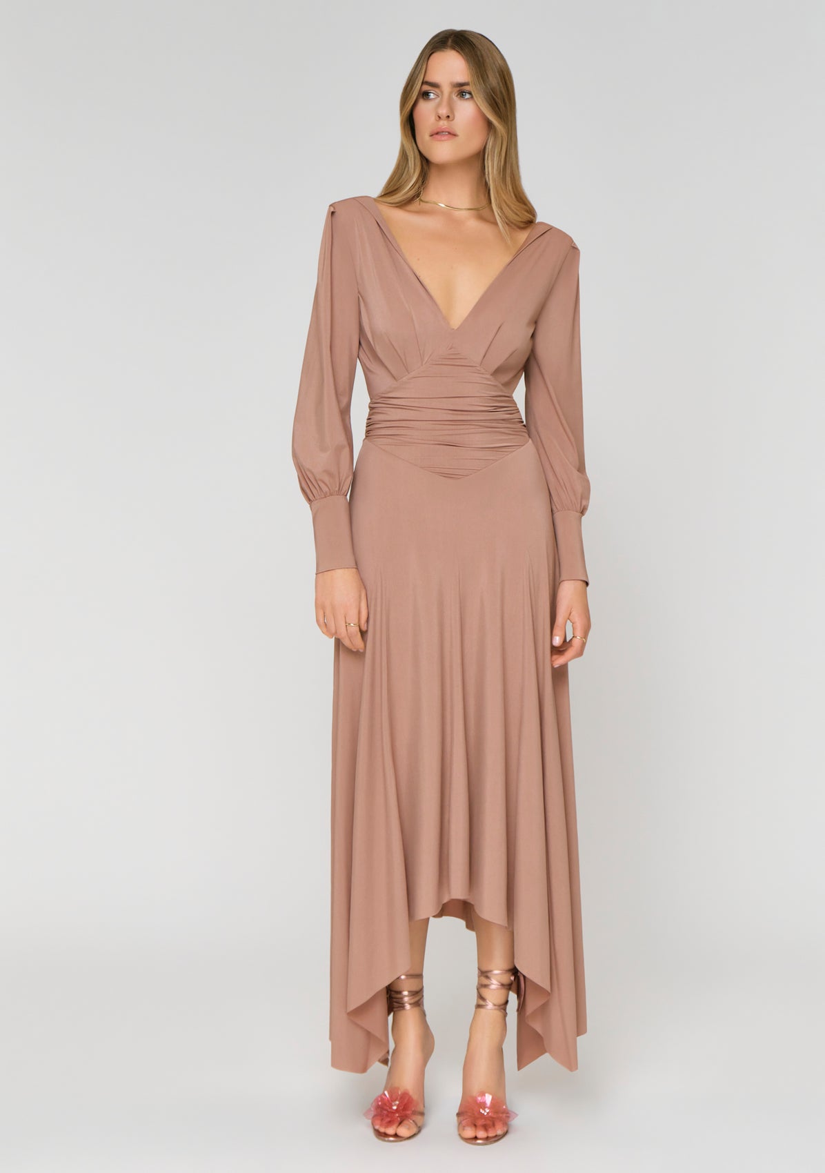 SCINTILLA Kleid bronze