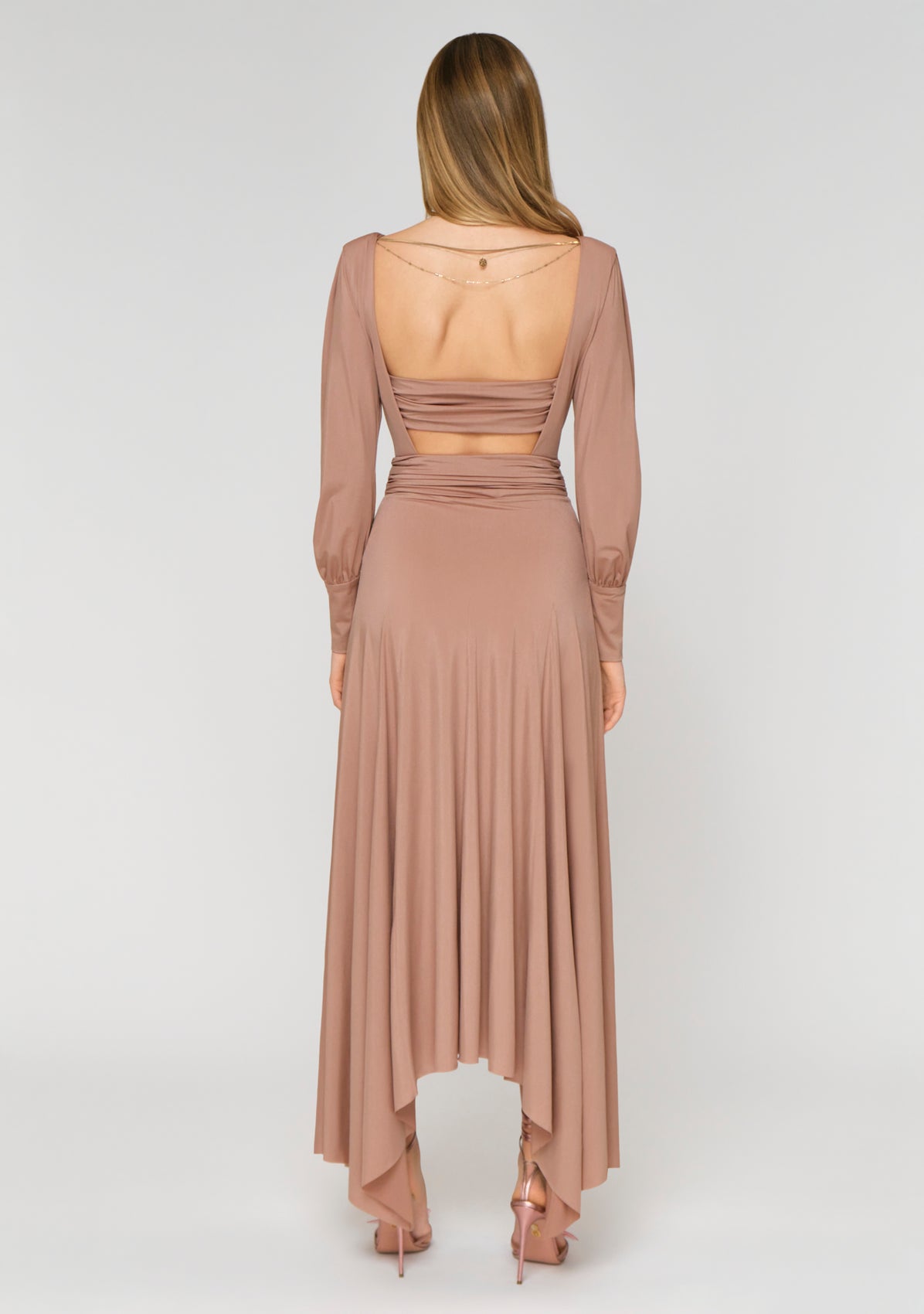 SCINTILLA Kleid bronze