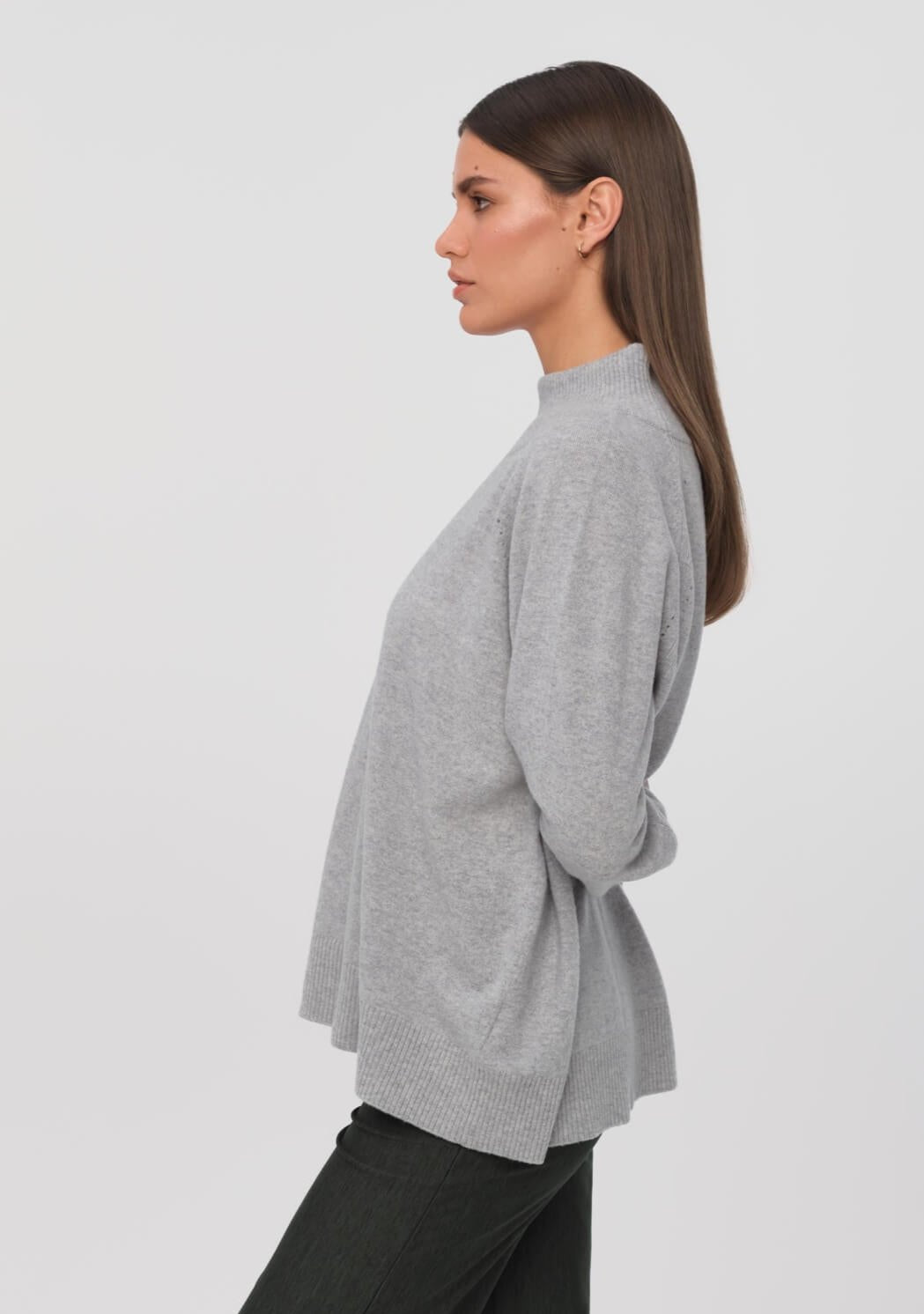 MOIRAI Pullover grigia